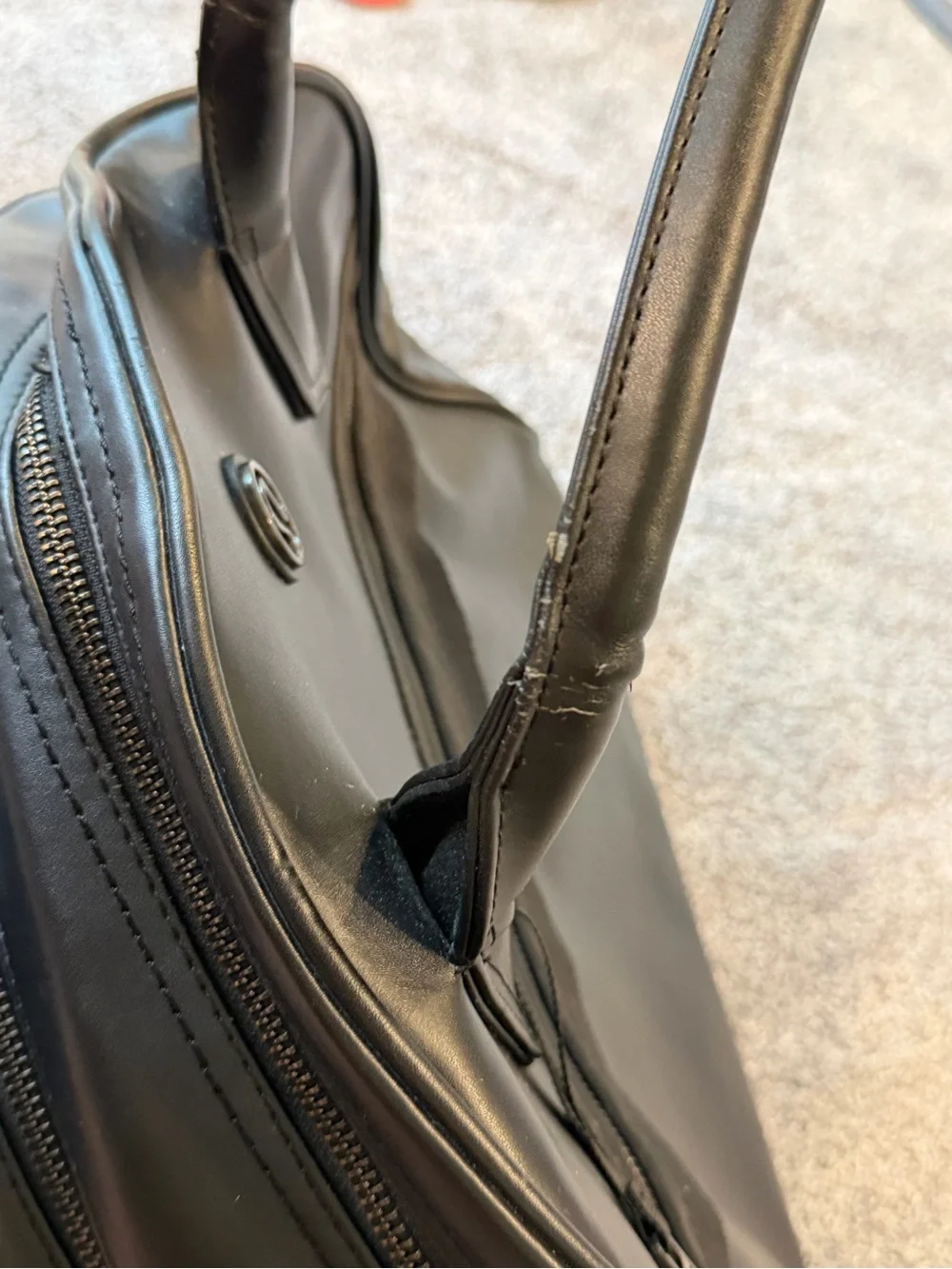 Black Lululemon Gym bag